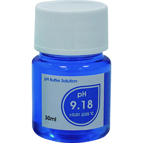 トラスコ中山 カスタム pH9.18校正標準液(30ml)（ご注文単位1本）【直送品】