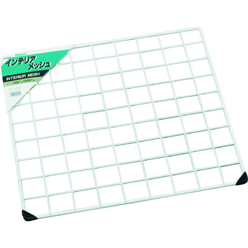 トラスコ中山 光 メッシュパネル 白 450×450mm(ご注文単位1枚)【直送品】