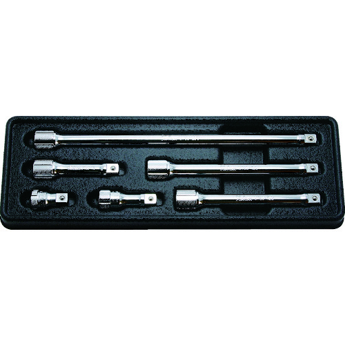 トラスコ中山 コーケン 9.5mm差込 エクステンションバーセット 6ヶ組(ご注文単位1セット)【直送品】