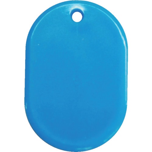 トラスコ中山 光 小判札ブルー (5枚入)（ご注文単位1パック）【直送品】