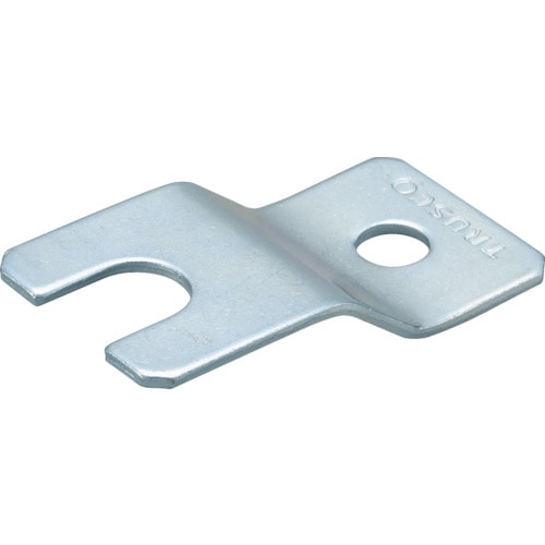 トラスコ中山 TRUSCO アジャスターボルト 足止めプレート M16 スチール製(ご注文単位1個)【直送品】