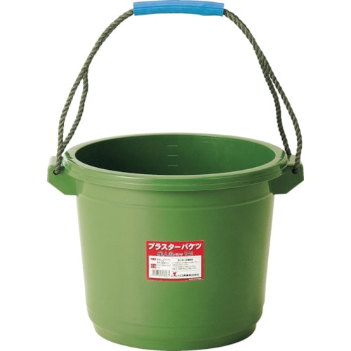 トラスコ中山 リス プラスターバケツ14L(ご注文単位1個)【直送品】