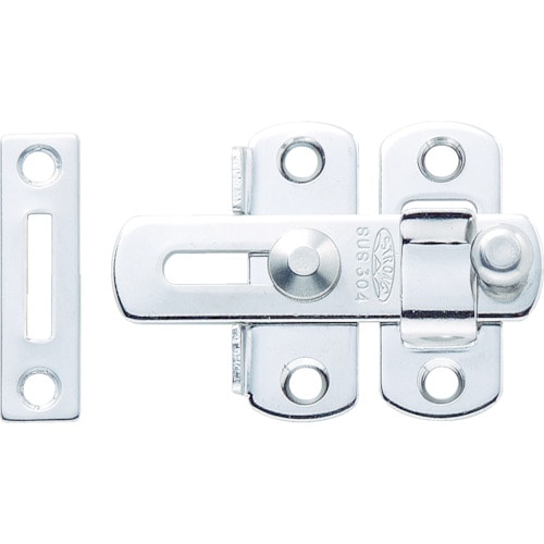 トラスコ中山 STRONG プレートラッチ ステンレス70mm（ご注文単位1個）【直送品】