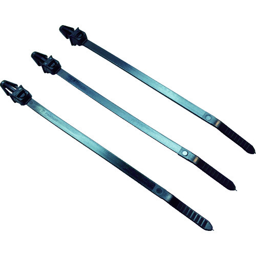 トラスコ中山 パンドウイット 押し込みタイプナイロン結束バンド 耐候性黒 4.8×135×1.3 (1000本入)(ご注文単位1袋)【直送品】