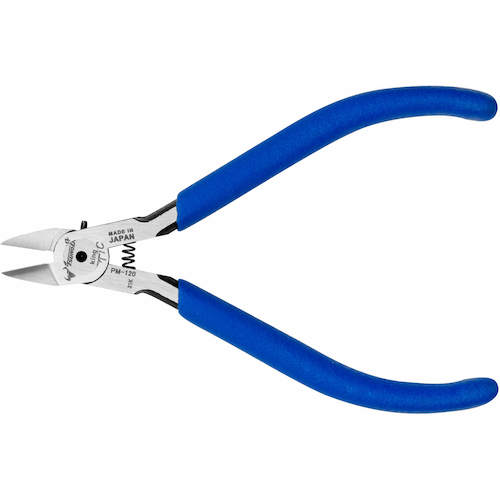 トラスコ中山 TTC KingTTC マイクロニッパー 先細タイプ No.5 全長124mm(ご注文単位1個)【直送品】