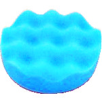 トラスコ中山 3M フォームバフィングパッド 外径83mm 水色(ご注文単位50個)【直送品】