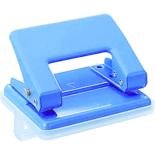 トラスコ中山 ナカバヤシ 2穴パンチ マットブルー 398-6462(ご注文単位1個)【直送品】