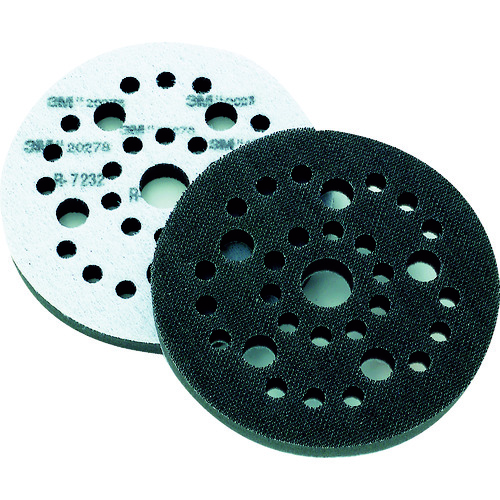 トラスコ中山 3M フックイット クリーンサンデイング バックアップパッド 中間ソフト(ご注文単位1枚)【直送品】