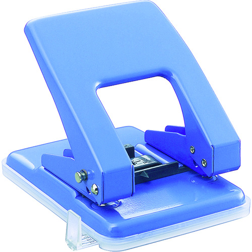トラスコ中山 ナカバヤシ 2穴パンチ マットブルー 398-6471(ご注文単位1個)【直送品】
