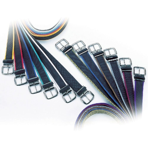 トラスコ中山 コヅチ カラーソフトベルトワンピン38ブラック(ご注文単位1本)【直送品】