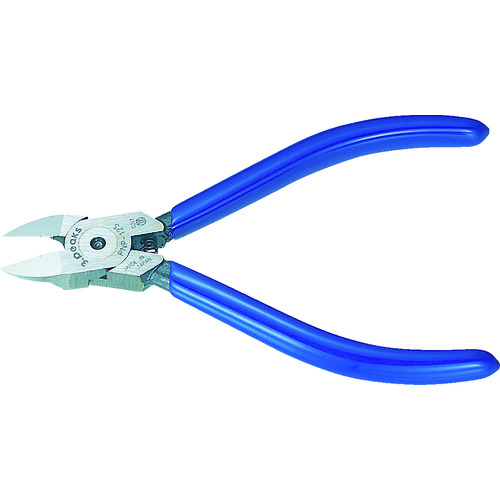 トラスコ中山 スリーピークス プラスチックニッパ(バネ付) 125mm 475-4123(ご注文単位1個)【直送品】