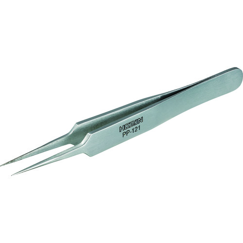 トラスコ中山 HOZAN チタンピンセット 124-5433(ご注文単位1本)【直送品】