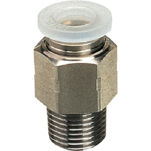 トラスコ中山 ピスコ チューブフィッティングPP ストレート（ご注文単位1個）【直送品】