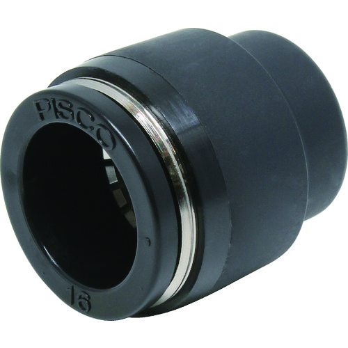 トラスコ中山 ピスコ チューブフィッティング キャップ チューブ16（ご注文単位1個）【直送品】