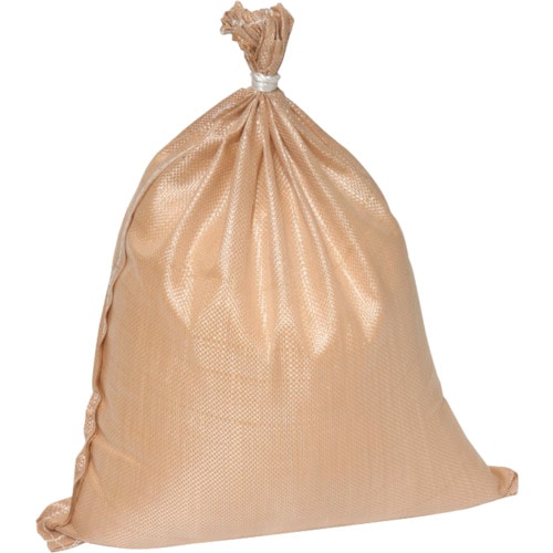 トラスコ中山 萩原 ターピー 強力土のう袋(収納袋) ベージュ 48cm×62cm（ご注文単位200枚）【直送品】