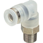 トラスコ中山 ピスコ チューブフィッティングPP エルボ ネジ部材質：SUS304（ご注文単位1個）【直送品】