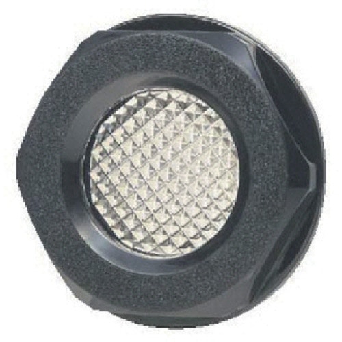 >トラスコ中山 ELESA オイルレベルゲージ(ねじ込み式) プリズム型ウィンドー 外径35.0×厚さ18.0mm(ご注文単位1個)【直送品】