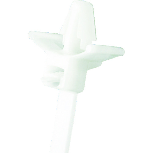 トラスコ中山 パンドウイット 取り外し可能押し込みタイプ結束バンド ナチュラル (500本入)　814-6523（ご注文単位1袋）【直送品】