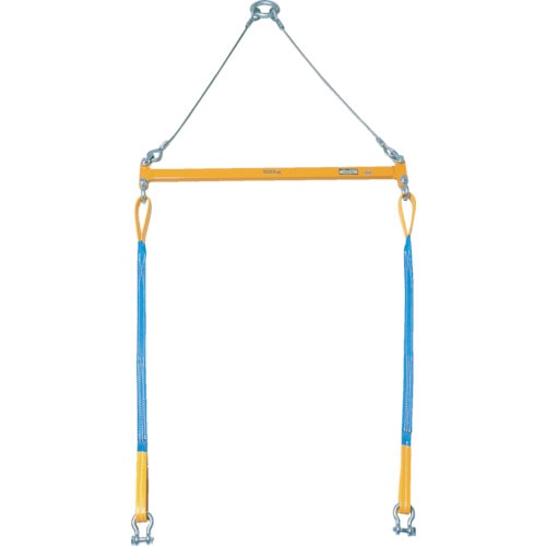 トラスコ中山 スーパー 2点吊用天秤 容量:600kg スパン長:1000mm(ご注文単位1台)【直送品】