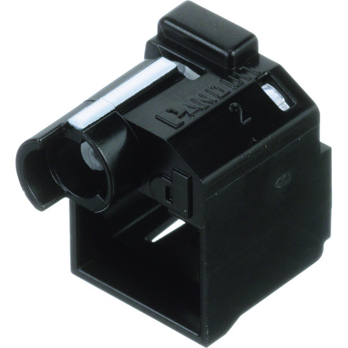 トラスコ中山 パンドウイット パッチコードロック(LANケーブルロック) 黒 10個入り 専用工具1個付き PSL-DCPLRE-BL(ご注文単位1袋)【直送品】