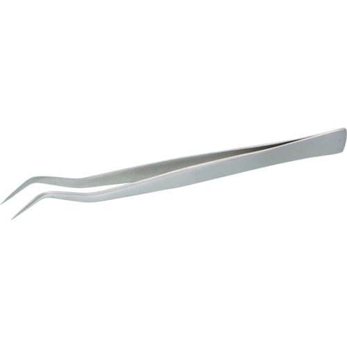 トラスコ中山 エンジニア ピンセット(BS型)ツル首タイプ 165mm(ご注文単位1本)【直送品】