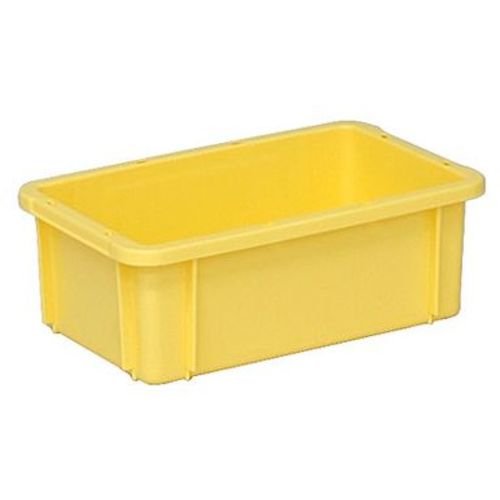 トラスコ中山 YAZAKI ポリテナー 2.9L イエロー(ご注文単位1個)【直送品】