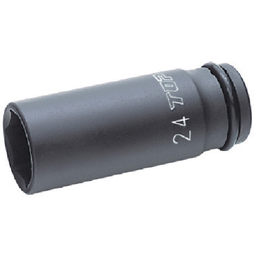 トラスコ中山 TOP 超ロングインパクトソケット肉薄タイプ 差込角12.7mm 30mm(ご注文単位1個)【直送品】
