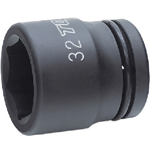 トラスコ中山 TOP インパクト用ソケット 差込角19.0mm 対辺19mm(ご注文単位1個)【直送品】