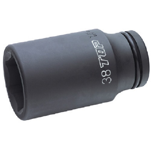 トラスコ中山 TOP インパクト用ディープソケット 差込角19.0mm 対辺27mm(ご注文単位1個)【直送品】