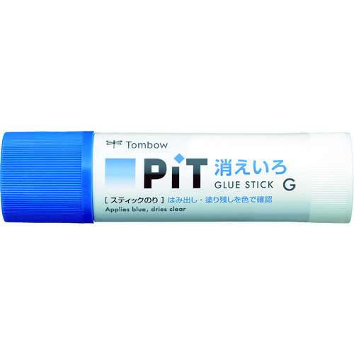 トラスコ中山 Tombow スティック糊 消えいろピットGC(ご注文単位1個)【直送品】