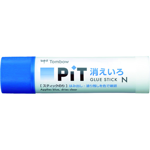 トラスコ中山 Tombow スティック糊消えいろピットN(ご注文単位1個)【直送品】