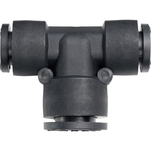 トラスコ中山 潤工社 ワンタッチ継手Mシリーズ 異径ユニオンテー 12mm-10mm(ご注文単位1個)【直送品】