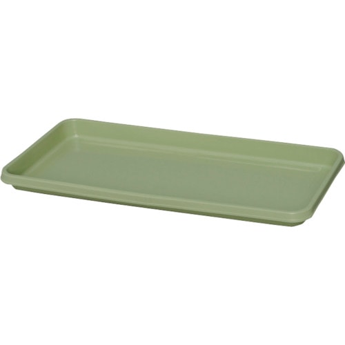 トラスコ中山 IRIS 267777 ベジタブルプランター受皿 ベジタブルグリーン（ご注文単位1枚）【直送品】