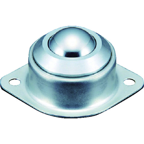 トラスコ中山 プレインベア ボールキャスター プレインベア ゴミ排出穴付 上向き用 ステンレス製 高耐食 PV100HS-HD 許容荷重100kg(ご注文単位1個)【直送品】