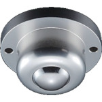 トラスコ中山 プレインベア ボールキャスター プレインベア 下向き用 フランジタイプ ステンレス製 PV160FMS 許容荷重300kg(ご注文単位1個)【直送品】