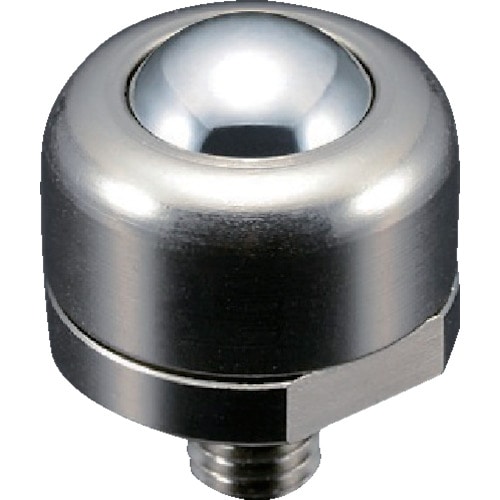 トラスコ中山 プレインベア ゴミ排出穴付 上向き用 スチール製 PV20BH(ご注文単位1個)【直送品】