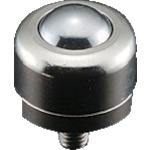 トラスコ中山 プレインベア ボールキャスター プレインベア 上下兼用 ボルトタイプ ステンレス製 PV20BS 許容荷重80kg(ご注文単位1個)【直送品】