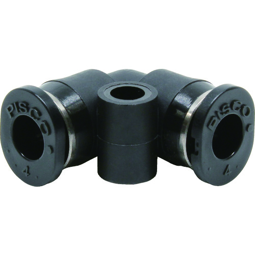 トラスコ中山 ピスコ チューブフィッティング ミニユニオンエルボ 290-7313(ご注文単位1個)【直送品】