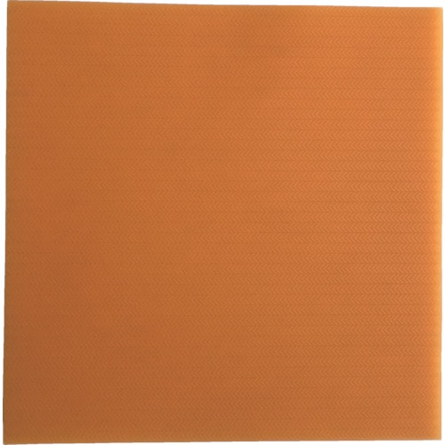 トラスコ中山 日進 ハイパーVシート PX-10T35 幅270mm×長さ270mm×厚さ3.5mm オレンジ(ご注文単位1枚)【直送品】
