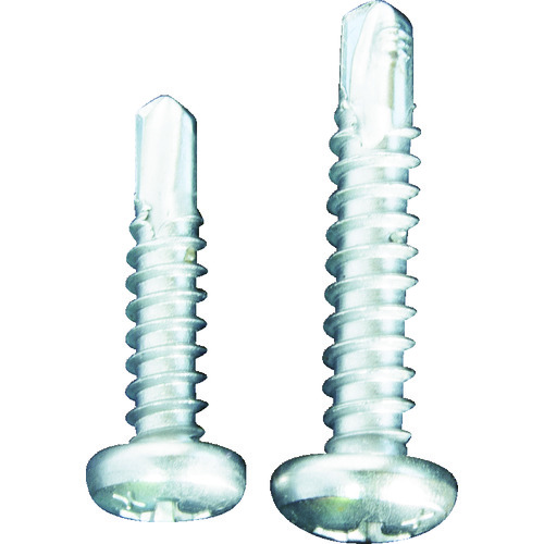 トラスコ中山 MIYAGAWA 高耐食ドリルねじナベ MRX 4X10 35本入(ご注文単位1袋)【直送品】