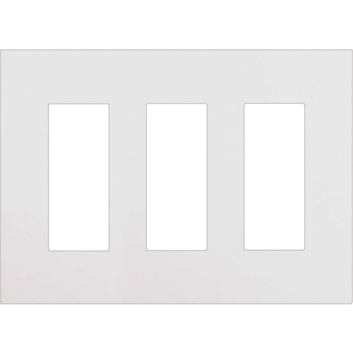 トラスコ中山 スガツネ工業 (210040754)PXP-ES03-WTスイッチプレート・コンセントプレート(3連)（ご注文単位1セット）【直送品】