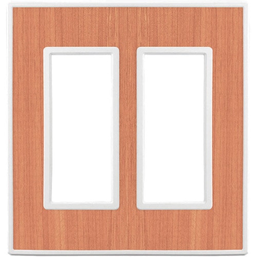 トラスコ中山 スガツネ工業 (210032222)PXP-FW02-WRスイッチプレート・コンセントプレート(2連)（ご注文単位1セット）【直送品】