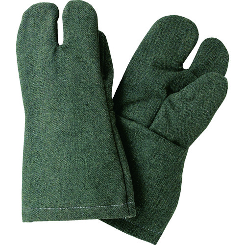 トラスコ中山 TRUSCO パイク溶接保護具 3本指手袋(ご注文単位1組)【直送品】