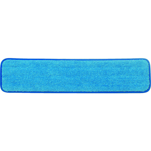 トラスコ中山 ラバーメイド モップ クイックコネクト モッピングシステム マイクロファイバー 水拭き用 ブルー 縦145×横622mm(ご注文単位1個)【直送品】