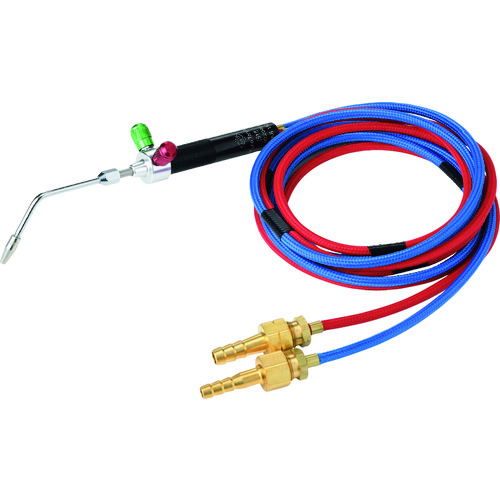 トラスコ中山 日酸TANAKA 微細金属加工用加熱バーナー マイクロトーチII 火口3本付(ご注文単位1本)【直送品】