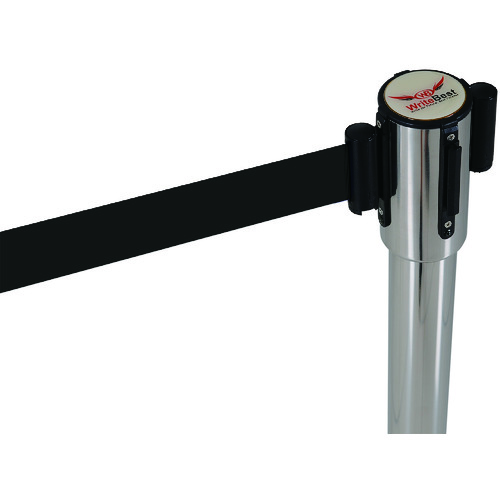 トラスコ中山 WRITEBEST ベルトパーテーション 黒(ご注文単位1台)【直送品】