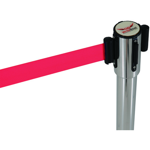 トラスコ中山 WRITEBEST ベルトパーテーション 赤(ご注文単位1台)【直送品】