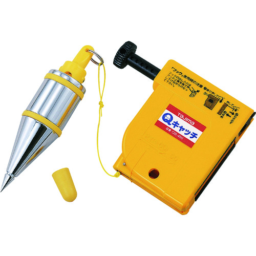 トラスコ中山 タジマ Qキャッチ 下げ振りセット4.5m(ご注文単位1個)【直送品】