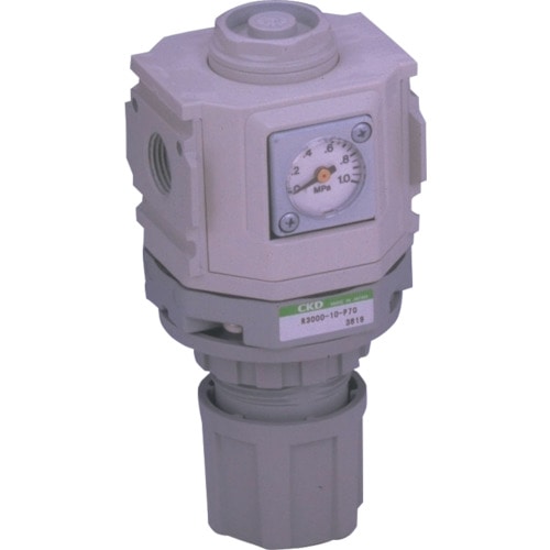 トラスコ中山 CKD リバースレギュレータ 白色シリーズ　123-6276（ご注文単位1個）【直送品】