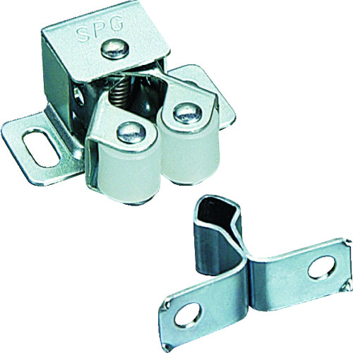 トラスコ中山 NewHikari ローラーキャッチ 大 ユニクロ(ご注文単位1個)【直送品】